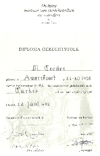 diploma gerechtstolk