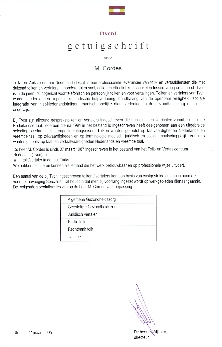 getuigschrift TVCN